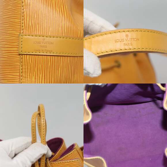 LOUIS VUITTON Epi Petit Noe Shoulder Bag Yellow M44109 - Picture 11 of 12